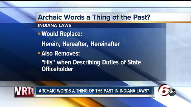 Indiana shaking off outdated, male-only references in laws