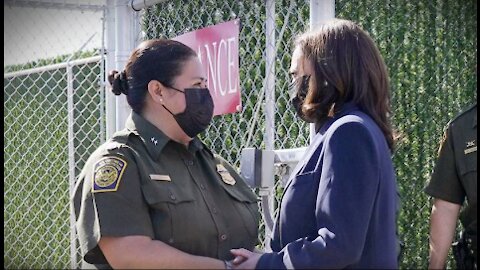 Kamala Harris Does Fake Photo Op Border Visit _