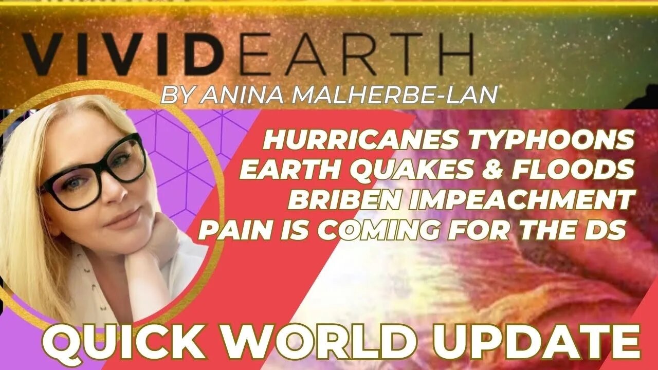 QUICK WORLD UPDATE: Hurricanes, Typhoons, Floods, Earthquakes; Briben to be Impeached?