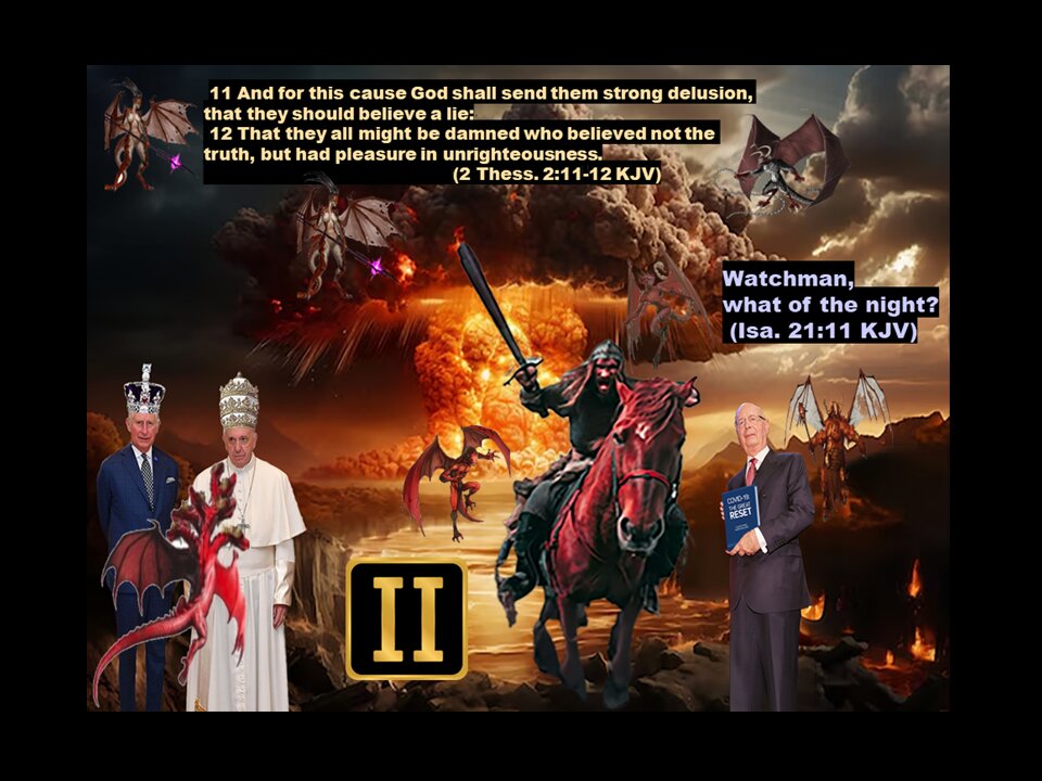 Part 02 Red horse of revelation, Deception and Delusion rising before your eyes