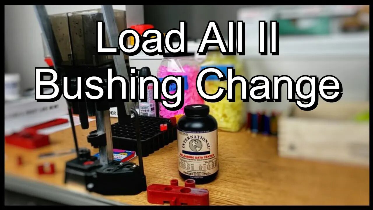Lee Load All II Bushing Change Over And Loading 12ga 1-1/8 oz With Hodgdon International Clays