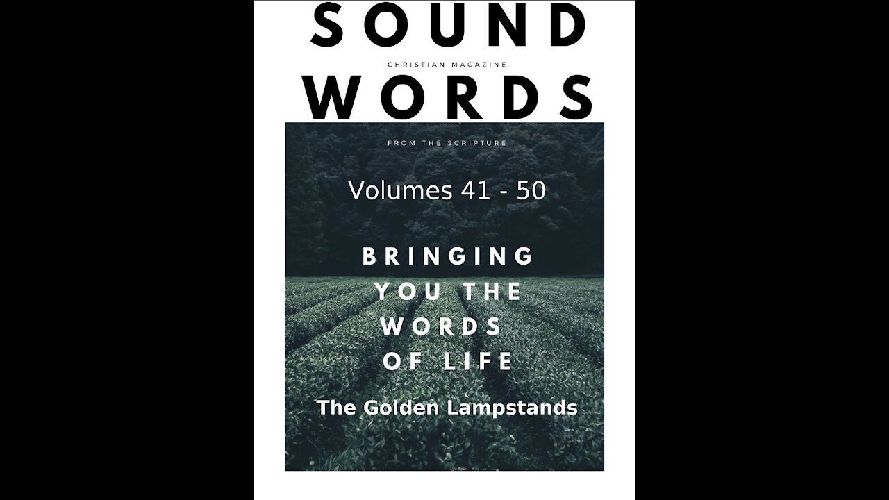 Sound Words, The Golden Lampstands