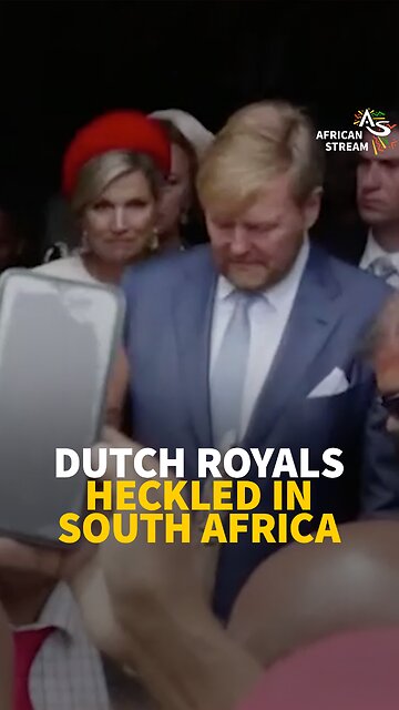 Dutch Royals Heckled In South Africa