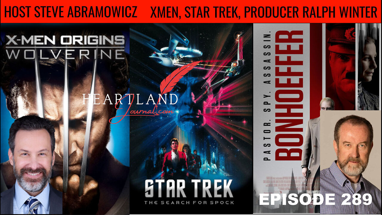 Ralph Winter Block Buster Movie Producer X-Men, Star Trek, Bonhoeffer | HLJ EP289