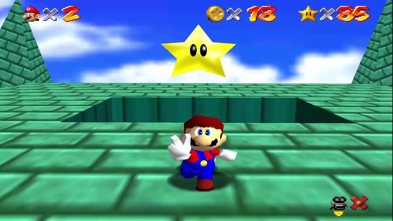 Super Mario 64 star 85