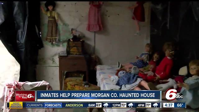 Morgan County Jail Correction Crew plays major role in county's haunted house