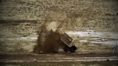 A-10 Warthog Versus Humvee (HMMWV)