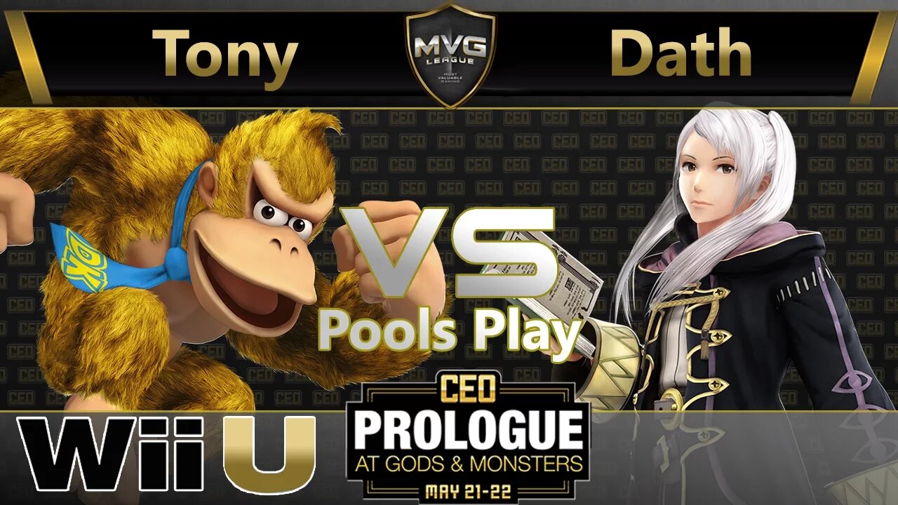 Tony (Donkey Kong) vs. Dath (Robin) - Pools Play - CEO Prologue