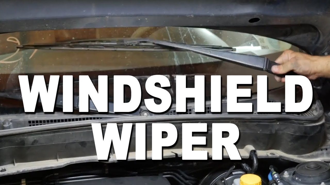 How to remove a windshield wiper - 2010 Subaru Forester