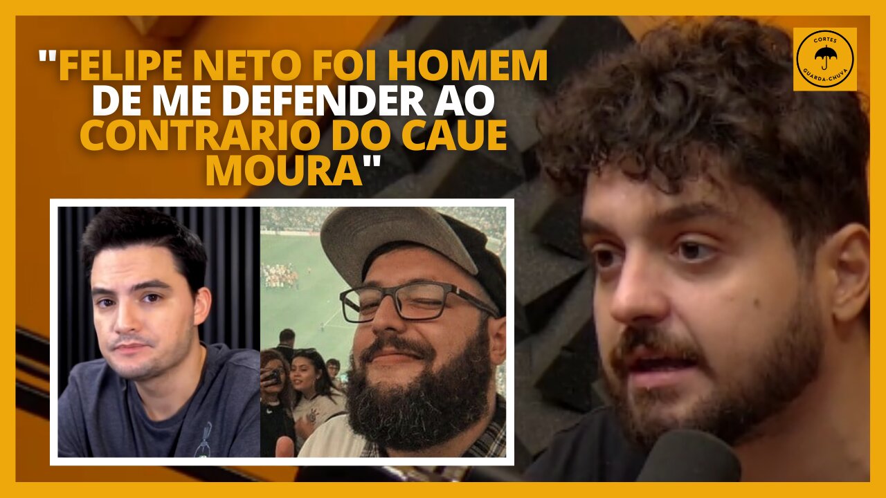 NÃO ESPERAVA QUE LOGO ELE FOSSE ME DEFENDER NA INTERNET | MONARK TALKS