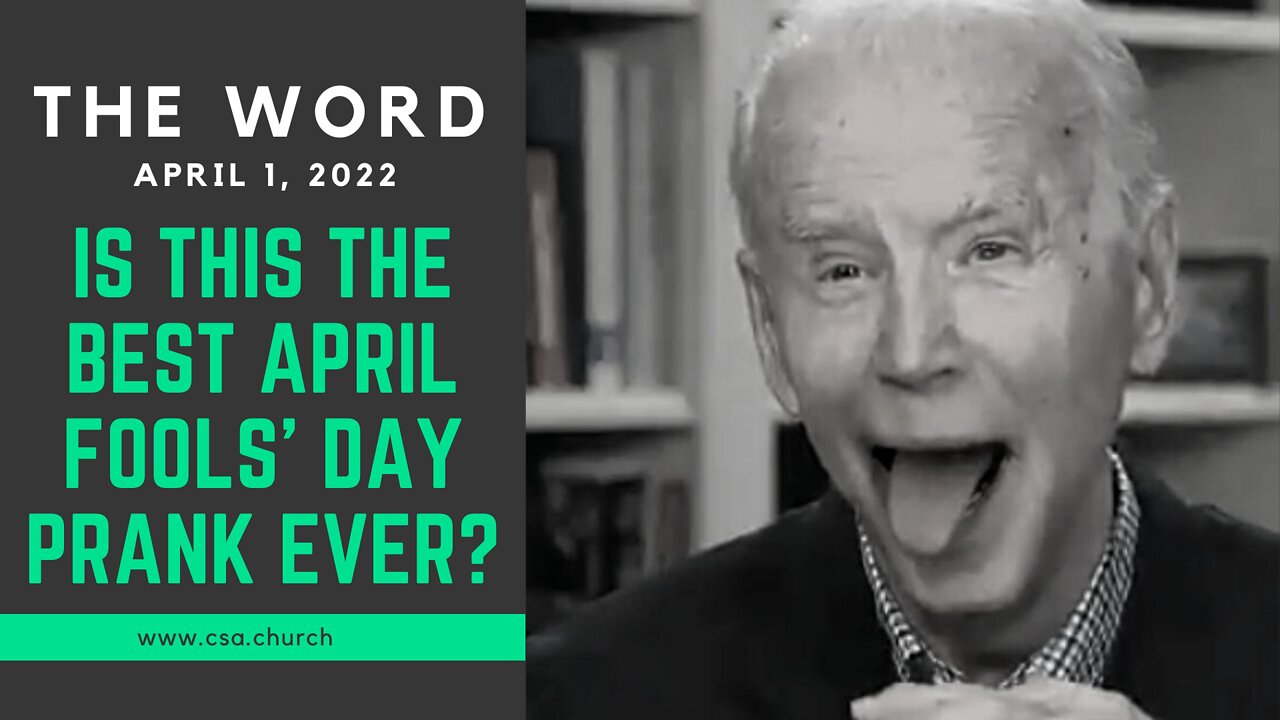 The Word: April 1, 2022