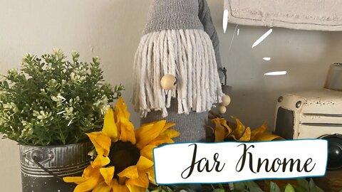 DIY Jar Knome