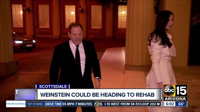 Harvey Weinstein heads to Arizona for rehab, TMZ reports