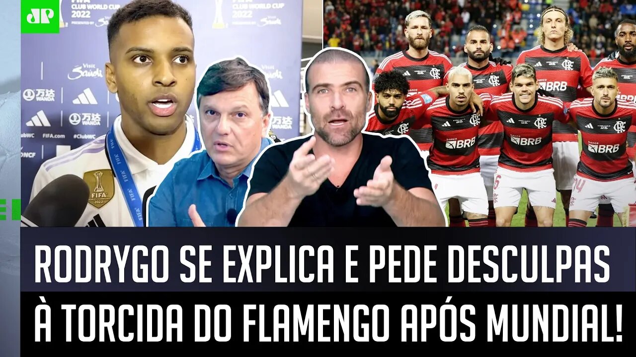 "O Rodrygo PEDIU DESCULPAS à torcida do Flamengo e..." Jogador SE EXPLICA e ENCERRA POLÊMICA!