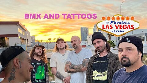 BMX RIDING & TATTOOS in LAS VEGAS!! vlog20