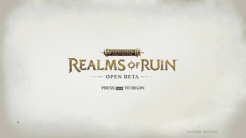 AoS Realm of Ruin Open Test