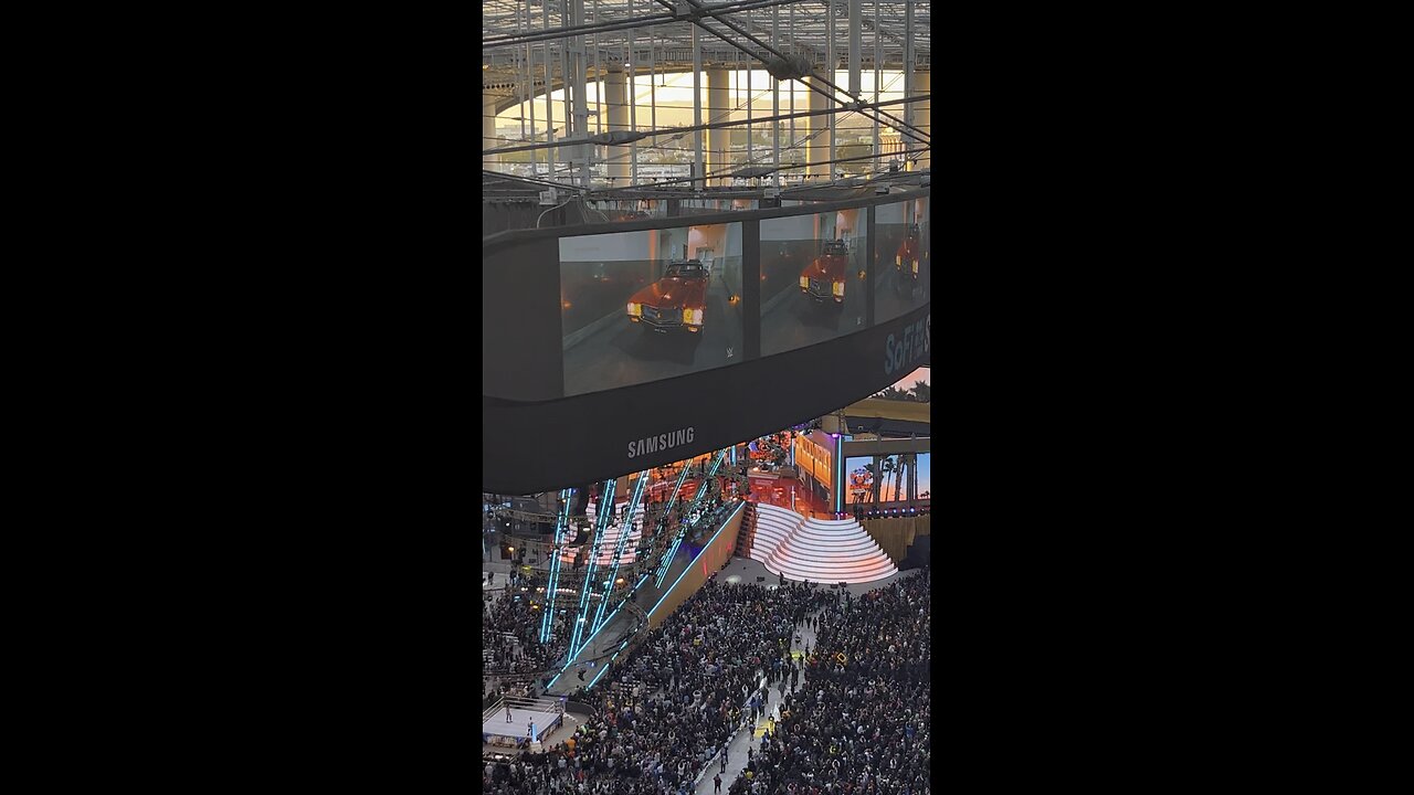 Rey Mysterio Entrance Wrestlemania 39 Sofi Stadium Snoop Dogg