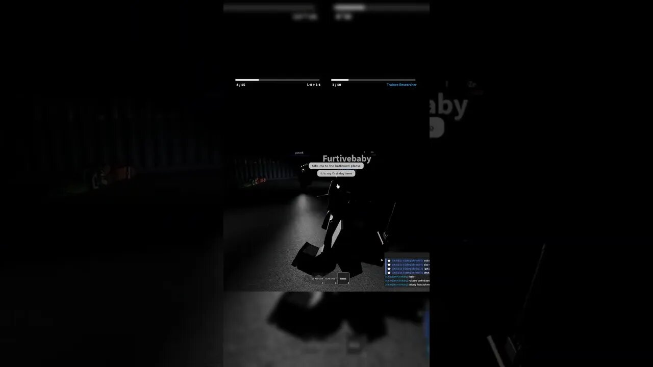I Had To Let Him KNOW #gaming #roblox #scp