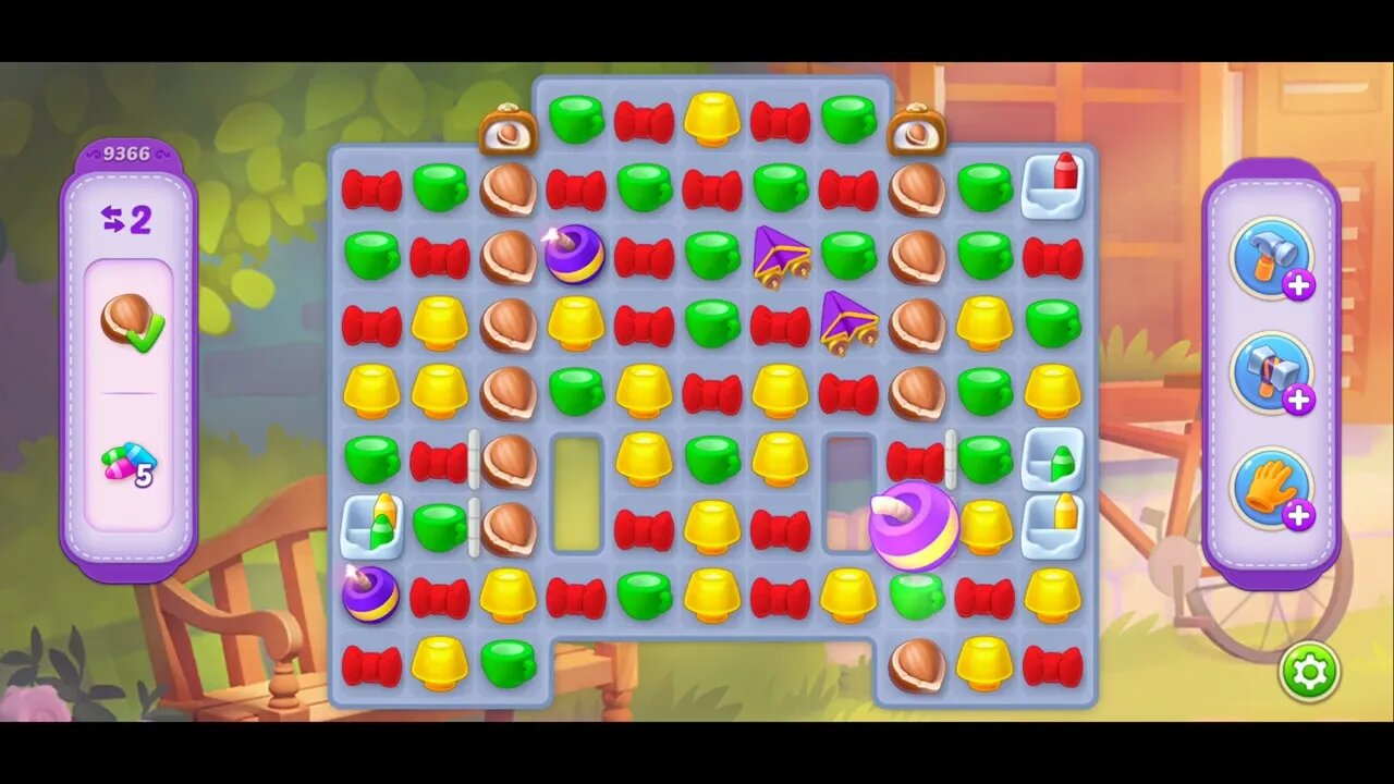 Playrix Homescapes Gameplay Walkthrough Level 9366