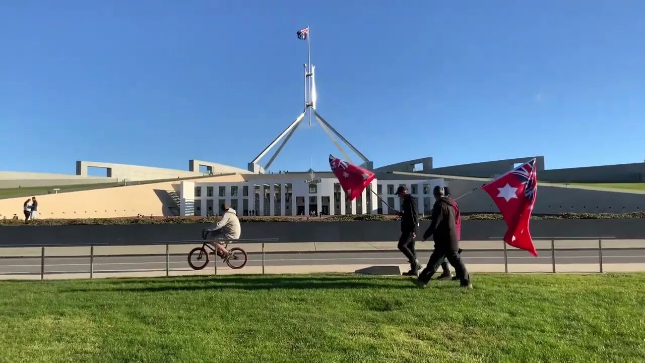 Message of support to the ‘Full timers ‘ in Canada 🇨🇦 💙 from the Freedom Front Canberra