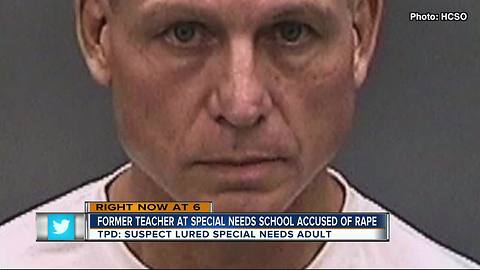 Former teacher at special needs school accused of rape
