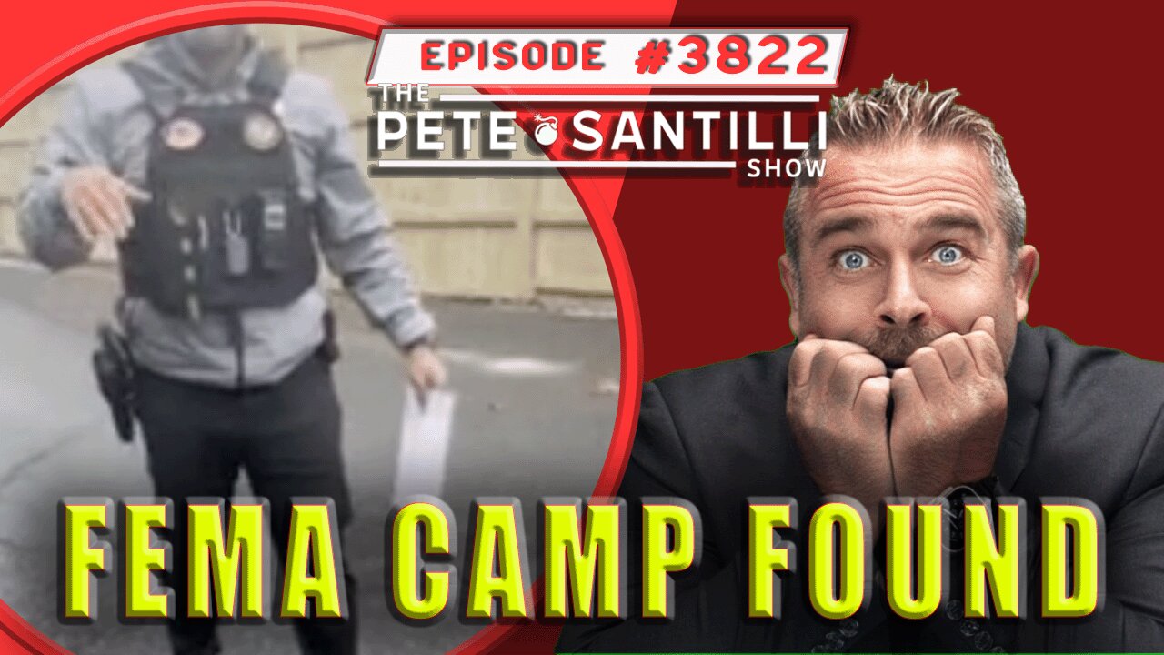 N.H. CITIZEN UNCOVERS FEMA CAMP WITH CREEPY GOV'T GOONS [ PETE SANTILLI SHOW #3822 11.15.23@8AM]
