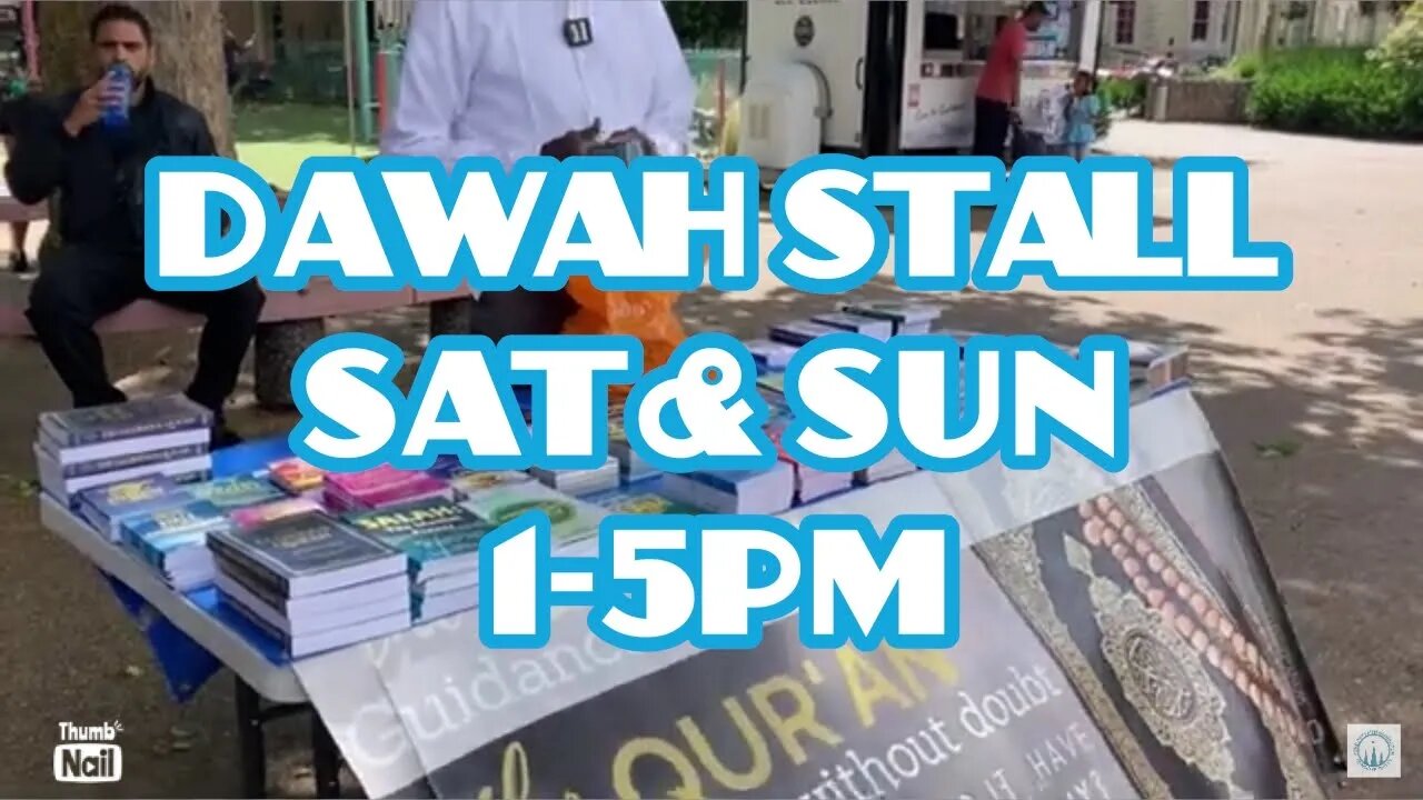 Back to the Coventry dawah stall. New clips be uploaded soon.
