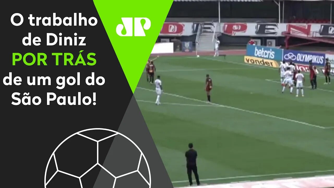 QUE FO**! OLHA como o GOL de São Paulo 1 x 0 Sport "TEVE O DEDO" de Fernando Diniz!