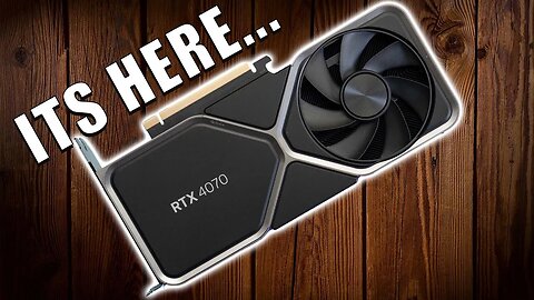 So... The RTX 4070 Is Out