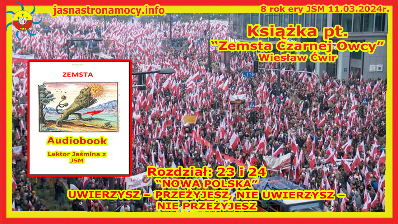 Książka Zemsta Czarnej Owcy R. 23 i 24 NOWA POLSKA UWIERZYSZ PRZEŻYJESZ,