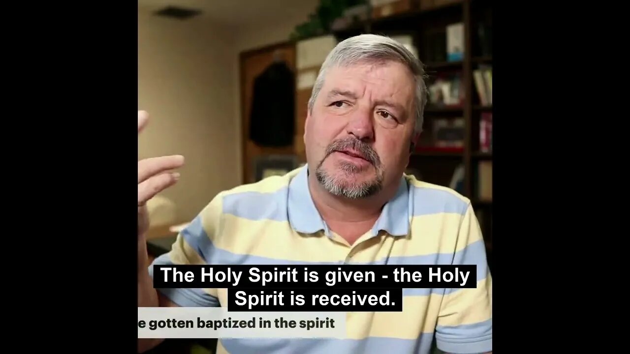 What is the Baptism of the Holy Spirit - Jonathan Jenkins - #shorts #holyspirit #baptism
