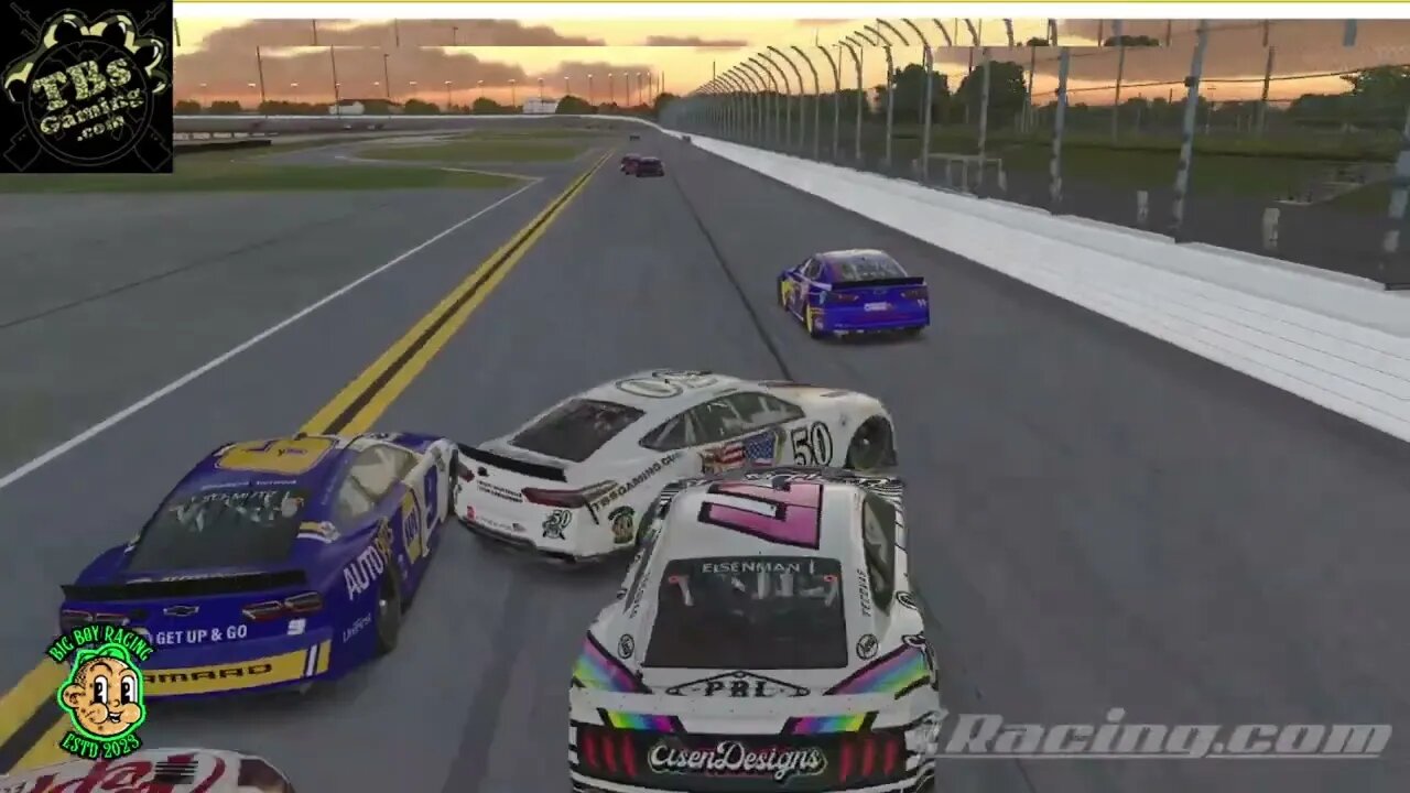 Getting turned and Eating some wall #iracing