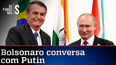 Bolsonaro busca mais vacinas para o Brasil, que já aplicou 25 milhões de doses