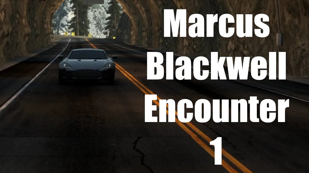 NEED FOR SPEED THE RUN Marcus Blackwell Encounter 1 (Mob Family)