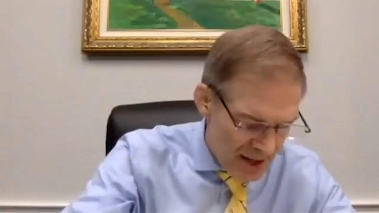 Congressman Jim Jordan’s Rhetoric as CDC gets 9 billion in Joe Biden's Build back better Bill