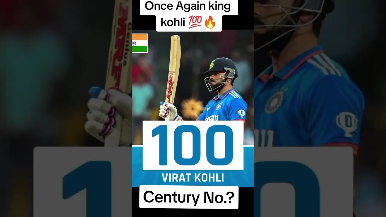 100 for king 👑 Kohli 🔥🔥🔥💯 #cricket #s#indianbatsman #kohli #cricketlover #asiacup2023 t20worldcup
