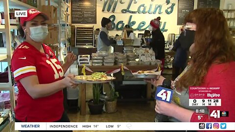 McClain's bakery prepared for Super Bowl