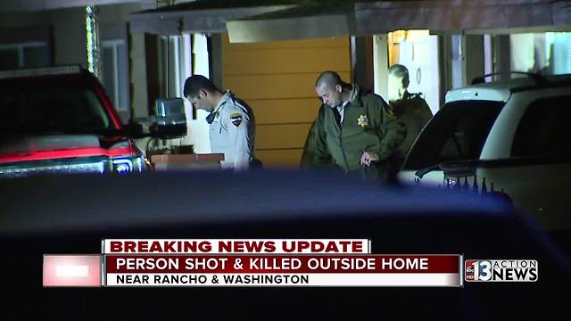 Car sale may have led to man's death near Rancho and Washington