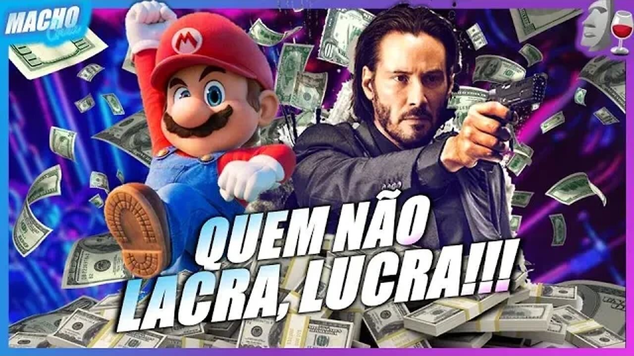 BILHETERIA: SUPER MARIO RUMO A 1BI E JOHN WICK 4 QUEBRA RECORDE!
