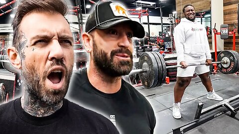 Adam, Flakko & Blazzy Pump Iron with Bradley Martyn!