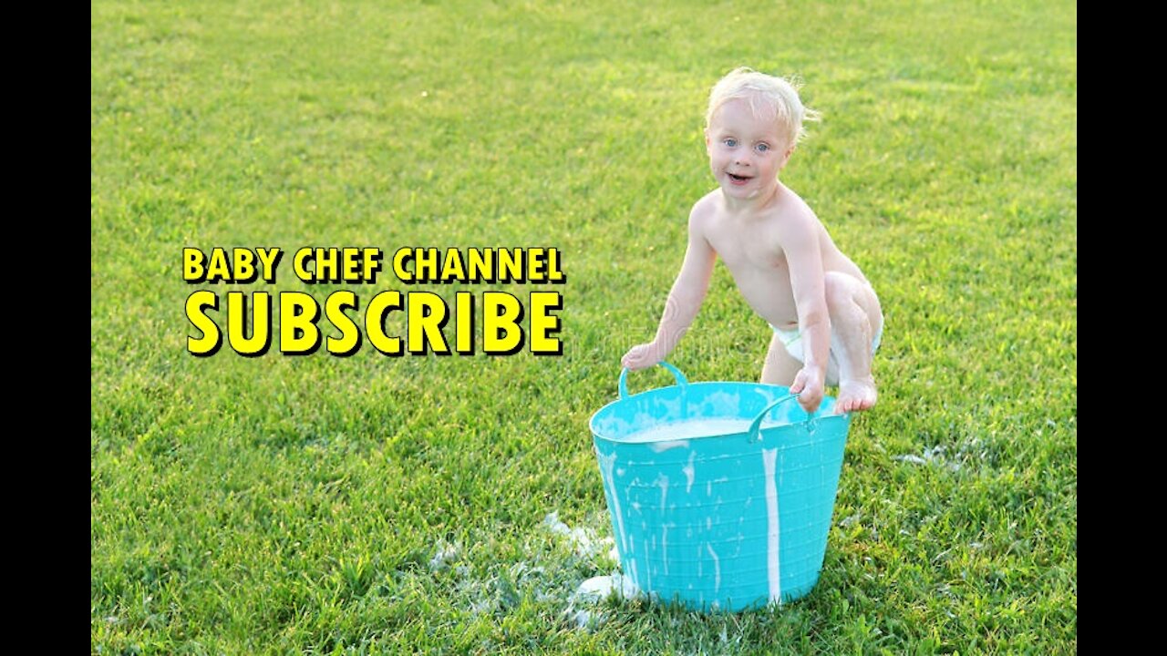 Funny Babies Playing With Water Fantastic