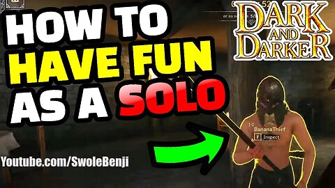 The MOST FUN Way to SOLO in Dark and Darker (PvP)