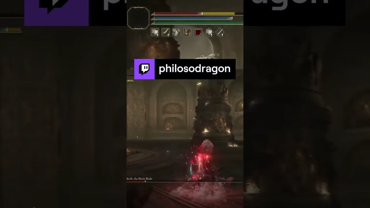 Maliketh, the Black Blade down! | philosodragon on #Twitch