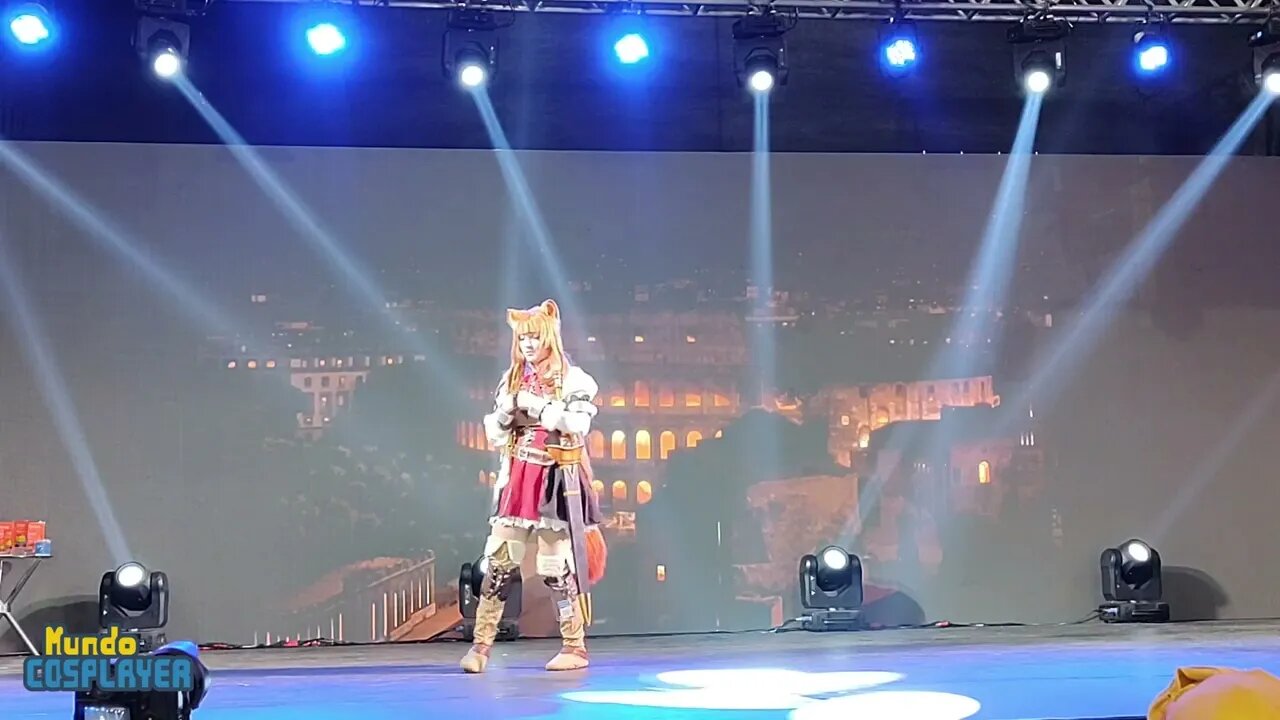 Apresentação Cosplay Individual Tradicional de Shield Hero no Sábado de Anime Friends 2023