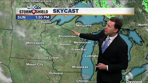 Michael Fish's NBC26 weather forecast