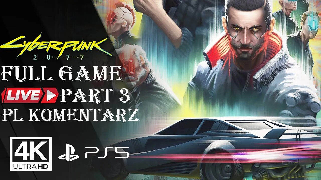 Cyberpunk 2077 (FULL GAME) PART 3✔️4K 🎵ᵁᴴᴰ 60ᶠᵖˢ PS5