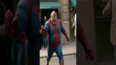 Danny Devito as Spider-Man Ai Art #shorts