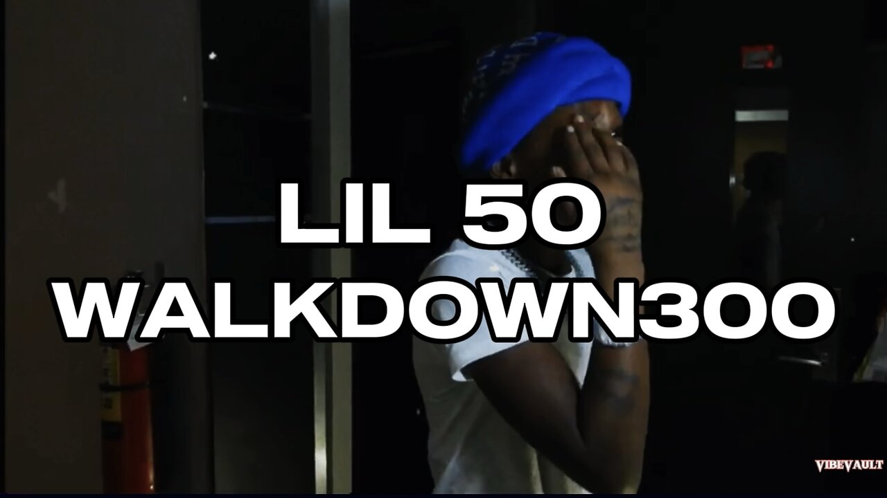LIL 50 AND WALKDOWN300 IN THE STUDIO