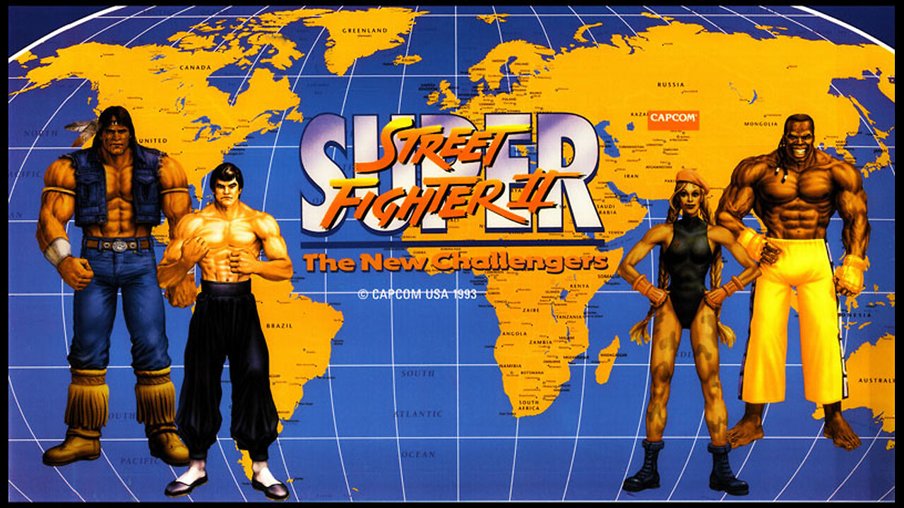 SUPER STREET FIGHTER 2 • The New Challengers [Capcom, 1993]