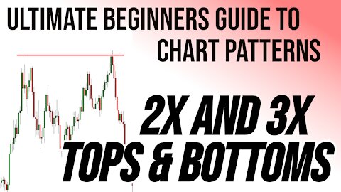 Ultimate Beginners Guide to Chart Patterns - 2x and 3x Tops and Bottoms